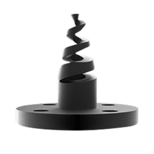 带法兰螺旋喷嘴