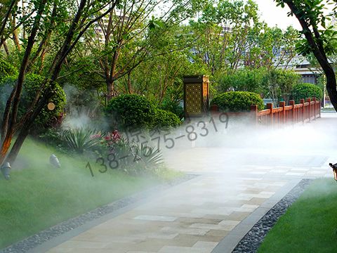 工业喷雾造景系统：打造绿色生态，提升环境美感